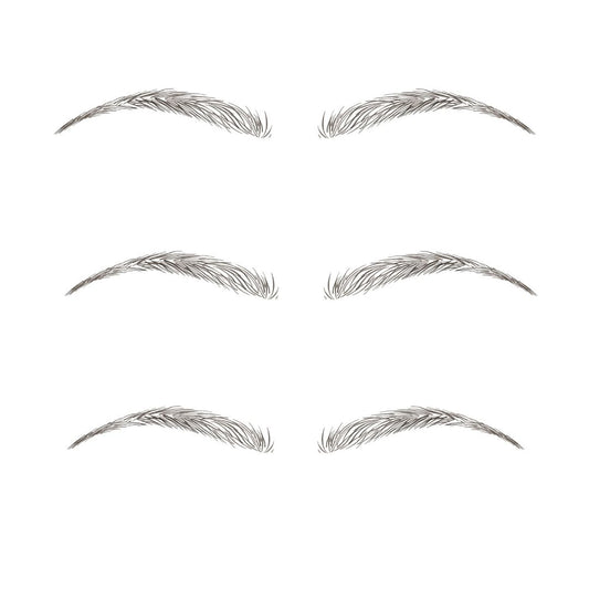 Restore Brows, Temporary Brow Tattoos, Sample Pack 3 sizes