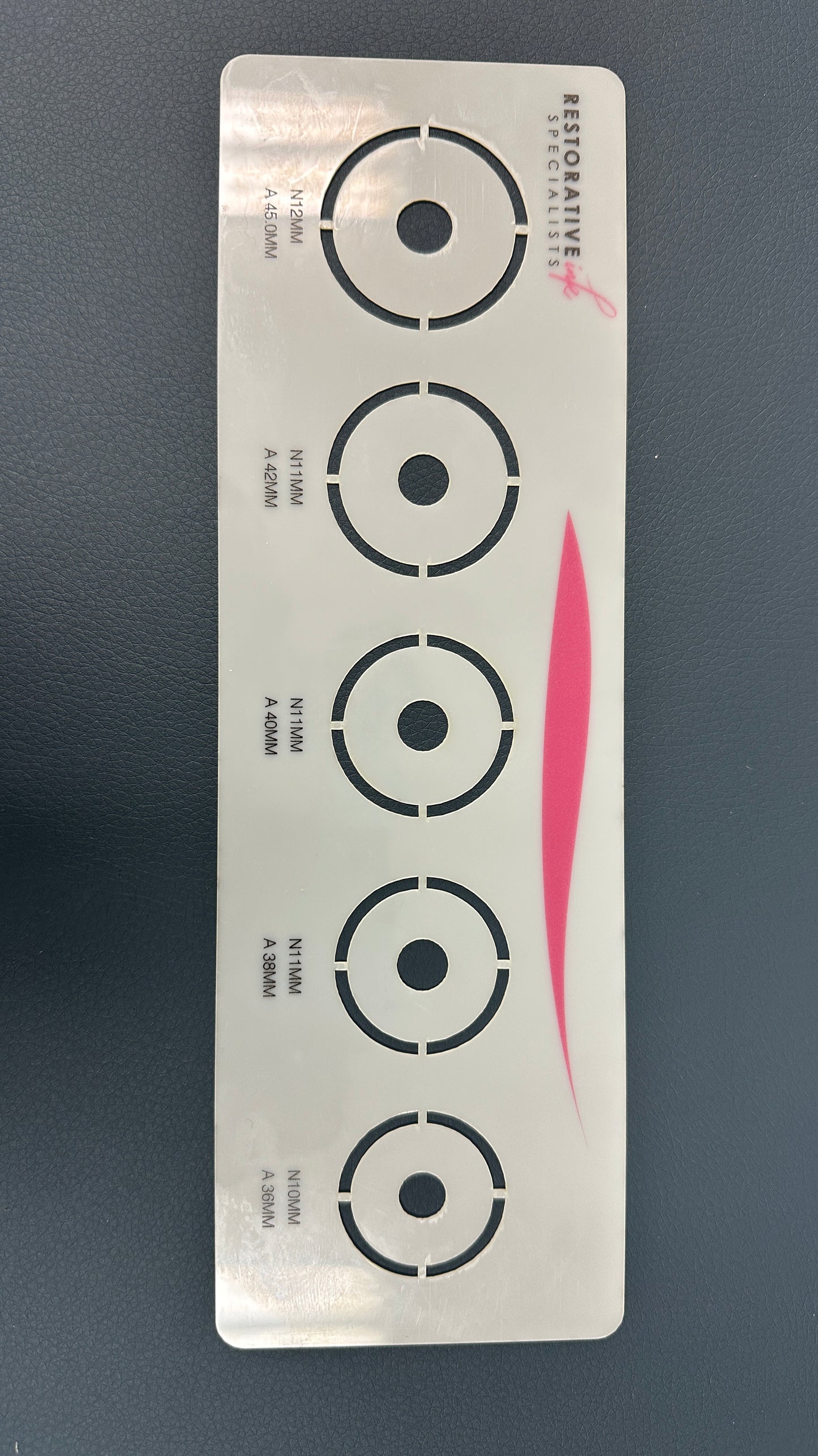 Breast Stencil: Male, Female and Male Placement Template, 3 units in a Combo pack