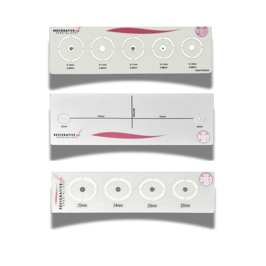 3-D Areola Template, Female