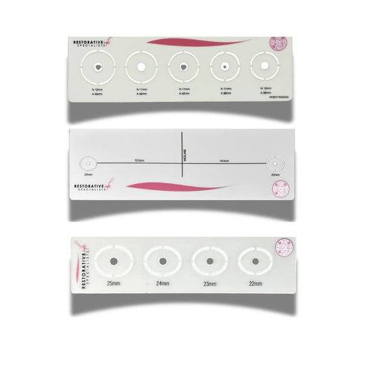 3-D Areola Template, Female
