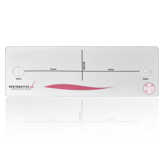 3-D Areola Drawing Template, Male