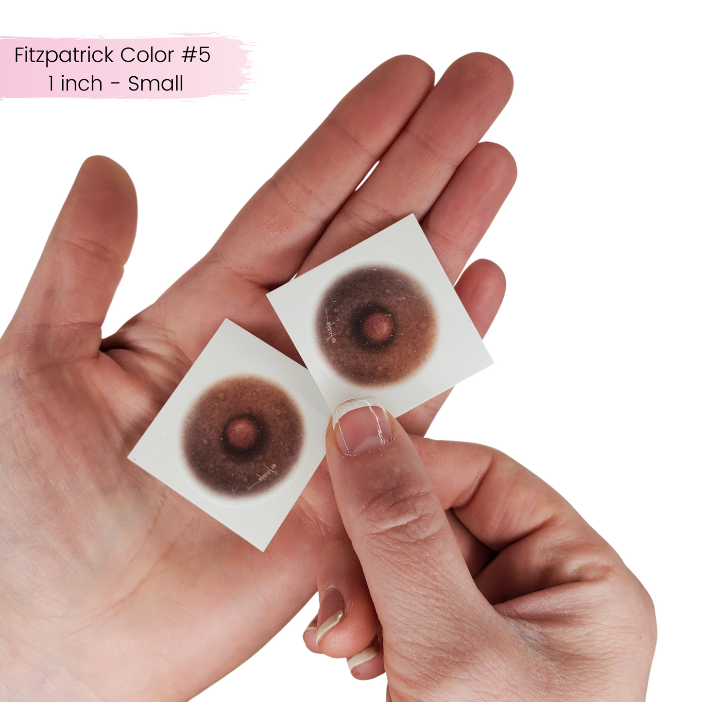 Temp Tattoo Fitzpatrick Color #5 - 1 Pair
