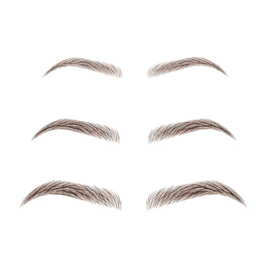 Restore Brows temporary eyebrow tattoos in small, medium and large